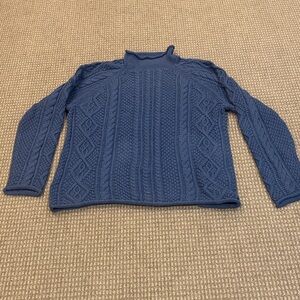 J. Crew Men's Navy Turtleneck Sweater